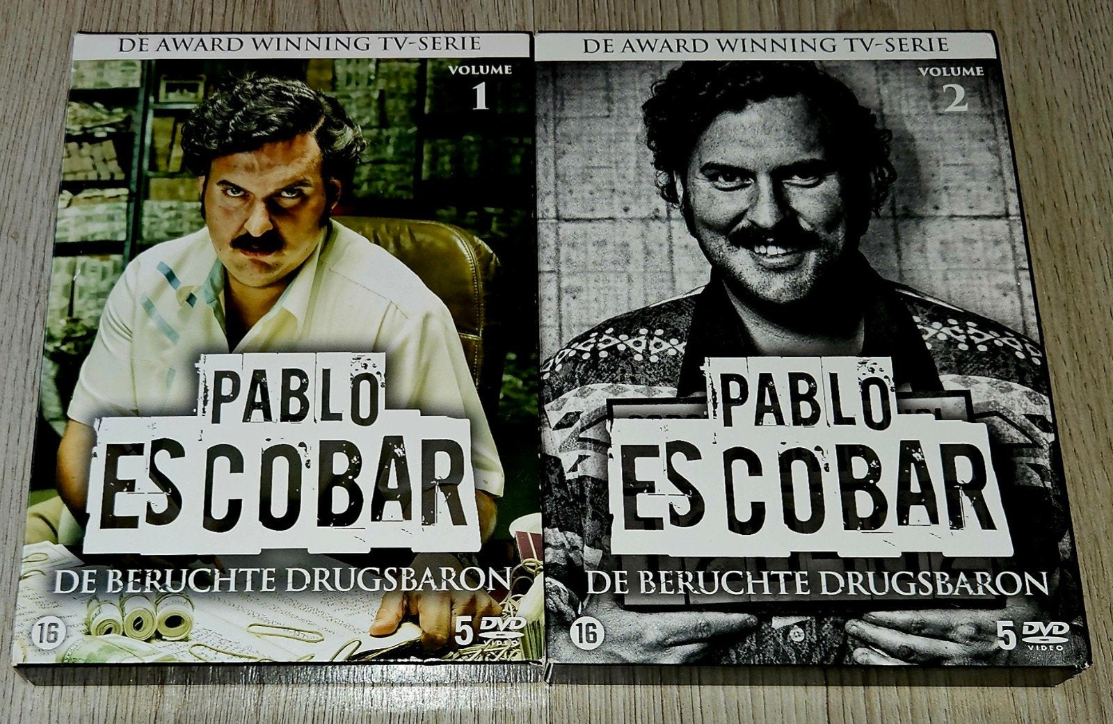 Pablo Escobar: De Beruchte Drugsbaron - Volumes 1 & 2 DVD, Gebruikt, Vanaf 16 jaar, Misdaad, Seizoen 1