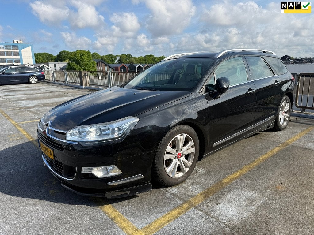 Citroen C5 Tourer 1.6 THP Exclusive Airco, Ledere bekleding,, Auto's, Voorwielaandrijving, Euro 5, 15 km/l, Gebruikt