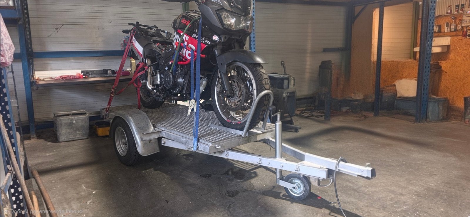 Degelijke & Nette Motortrailer / Motor Aanhanger, Ophalen, Gereviseerd, Overige automerken