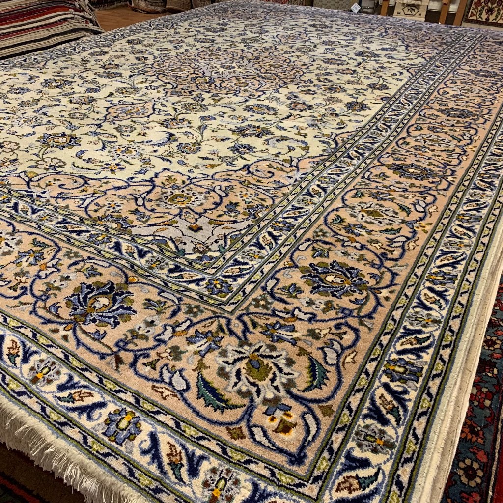 perzisch tapijt kashan 350 x 248 cm - Gratis bezorgd