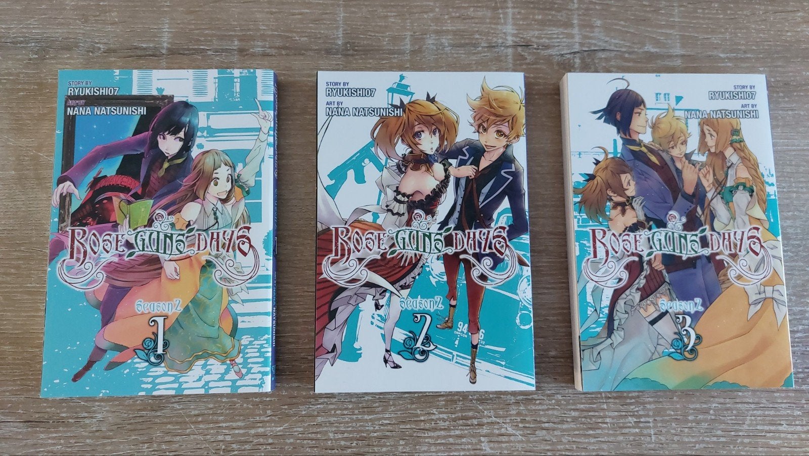Engelse manga rose guns days 1 2 3 season 2 ryukishi07 set, Boeken, Ryukishi07, Ophalen of Verzenden, Zo goed als nieuw, Japan (Manga)