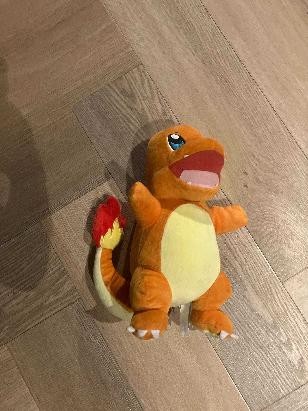 Pokémon Charmander Knuffel met Geluid, Oranje, Gebruikt, Overige merken, Met geluid