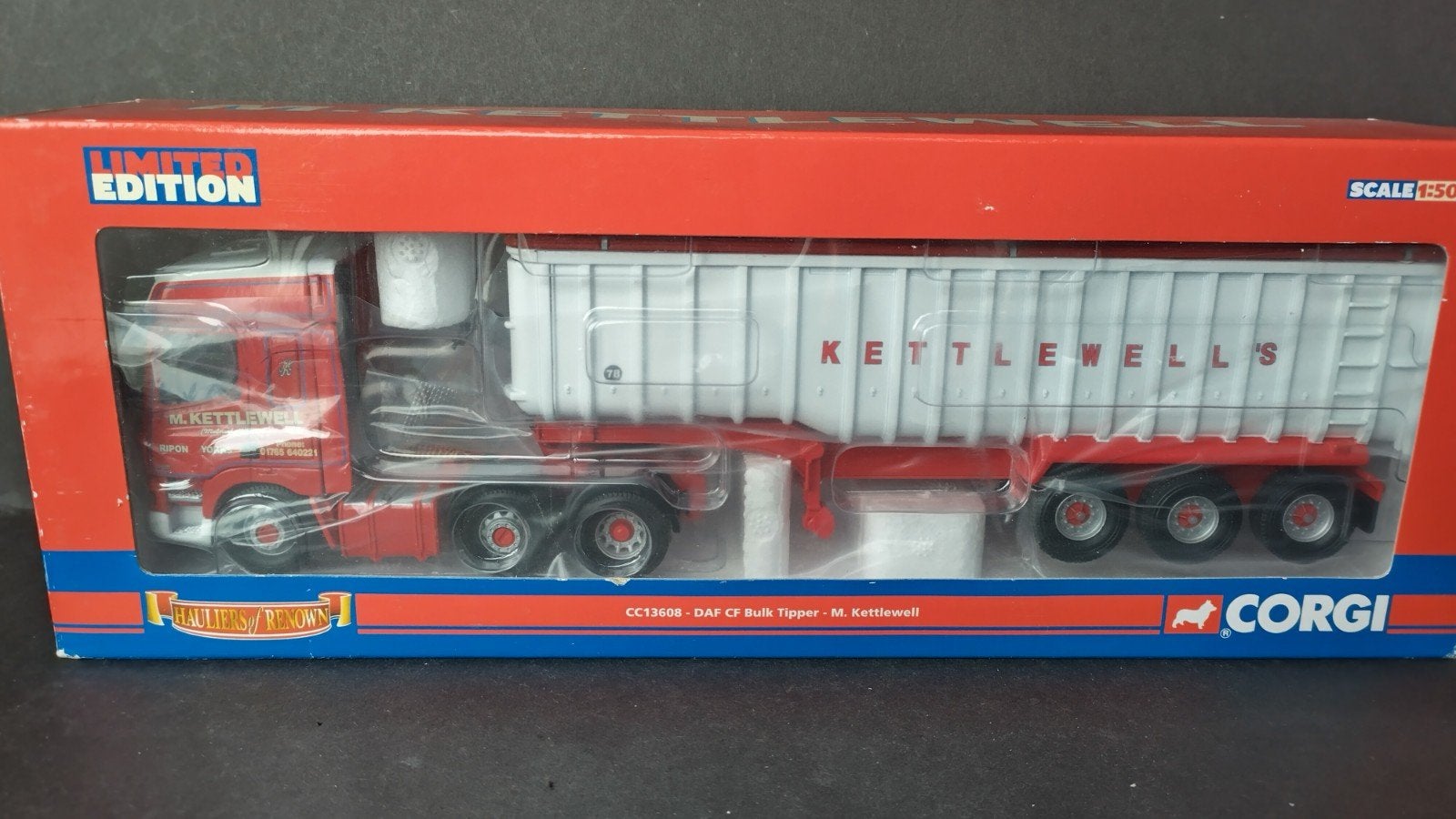 Daf CF Bulk Tipper 1:50 Corgi Pol, ., Nieuw, ., Corgi