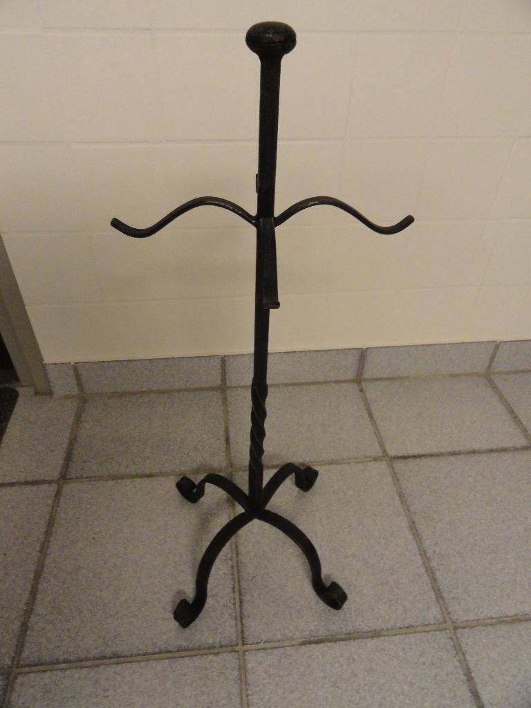 smeedijzeren standaard o.a. open haard, hangplant etc. nieuw, Ophalen