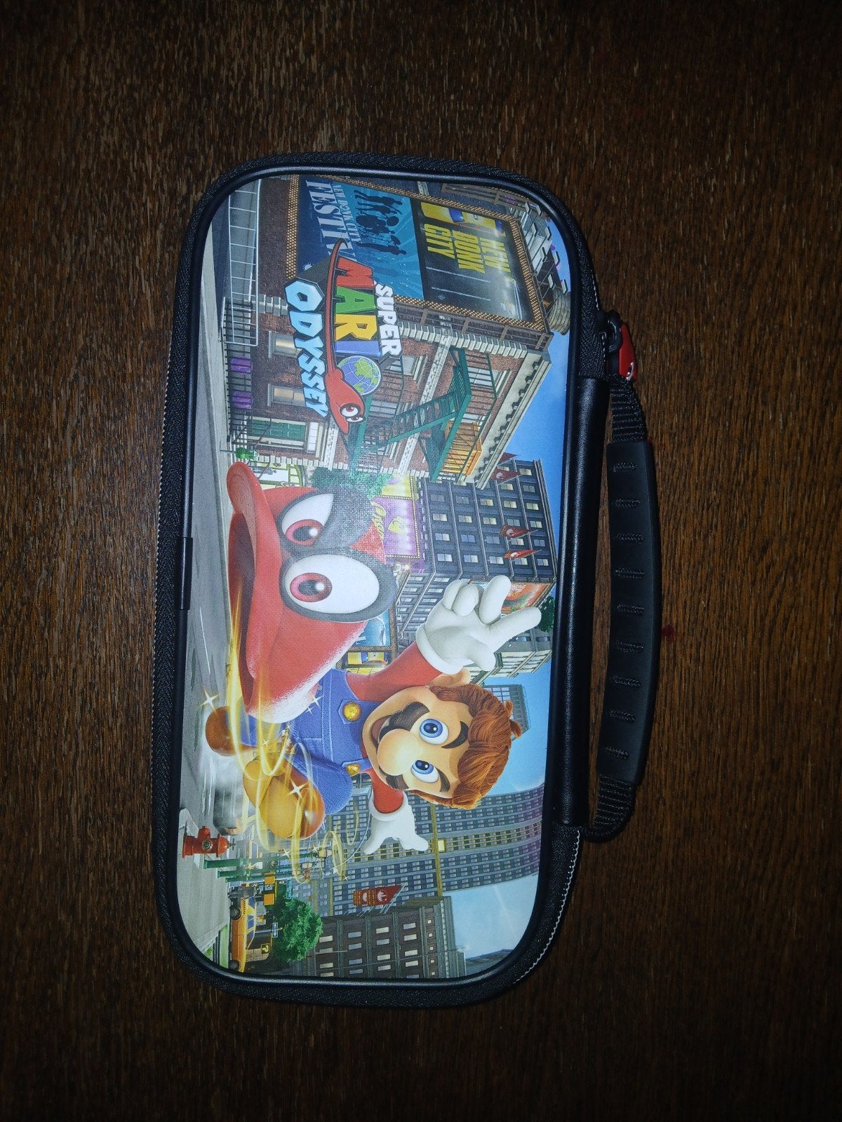 Nintendo Switch Mario Odyssey Draagtas, Ophalen of Verzenden, Zo goed als nieuw