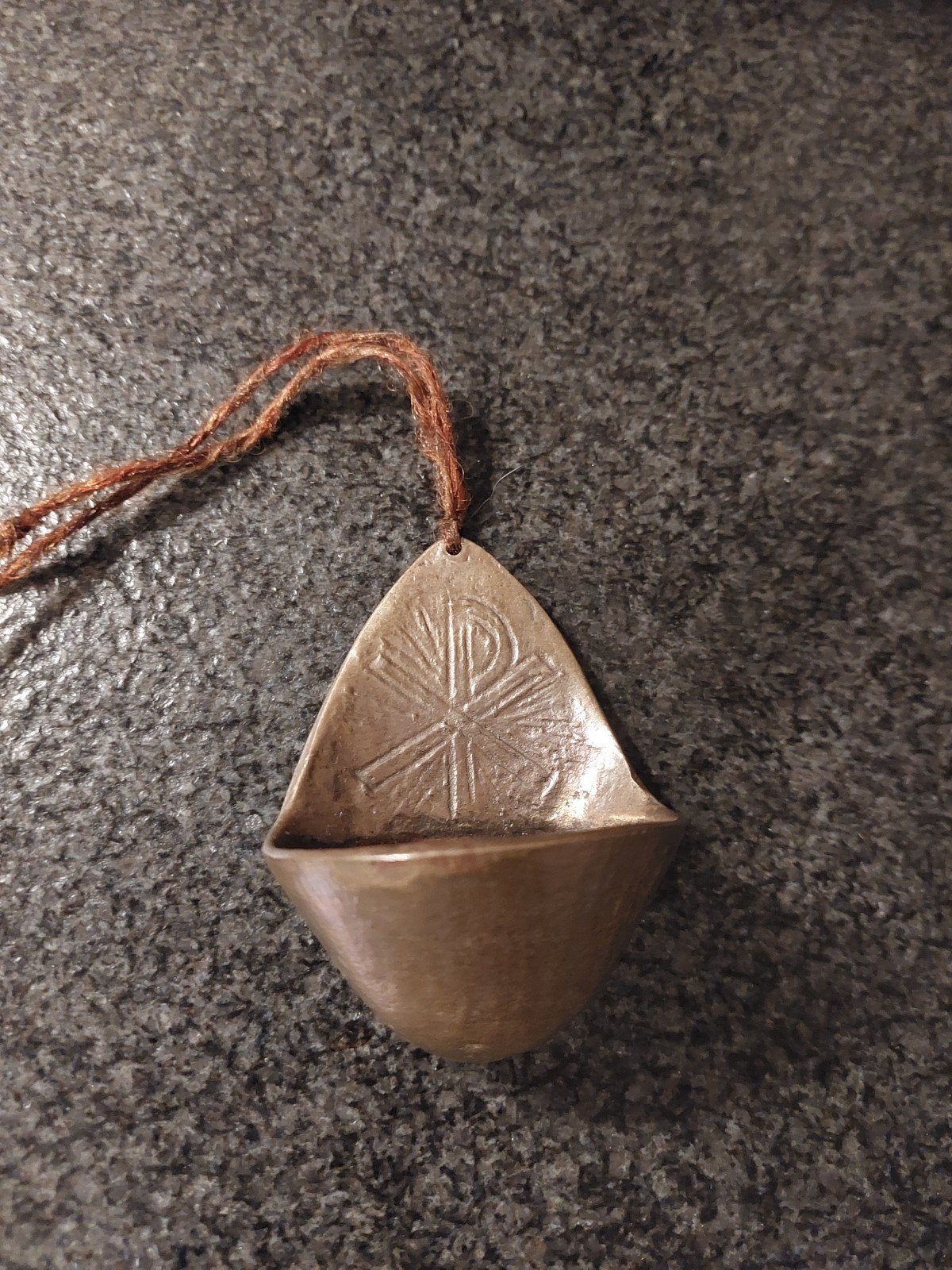 antiek wijwaterbakje, Ophalen of Verzenden
