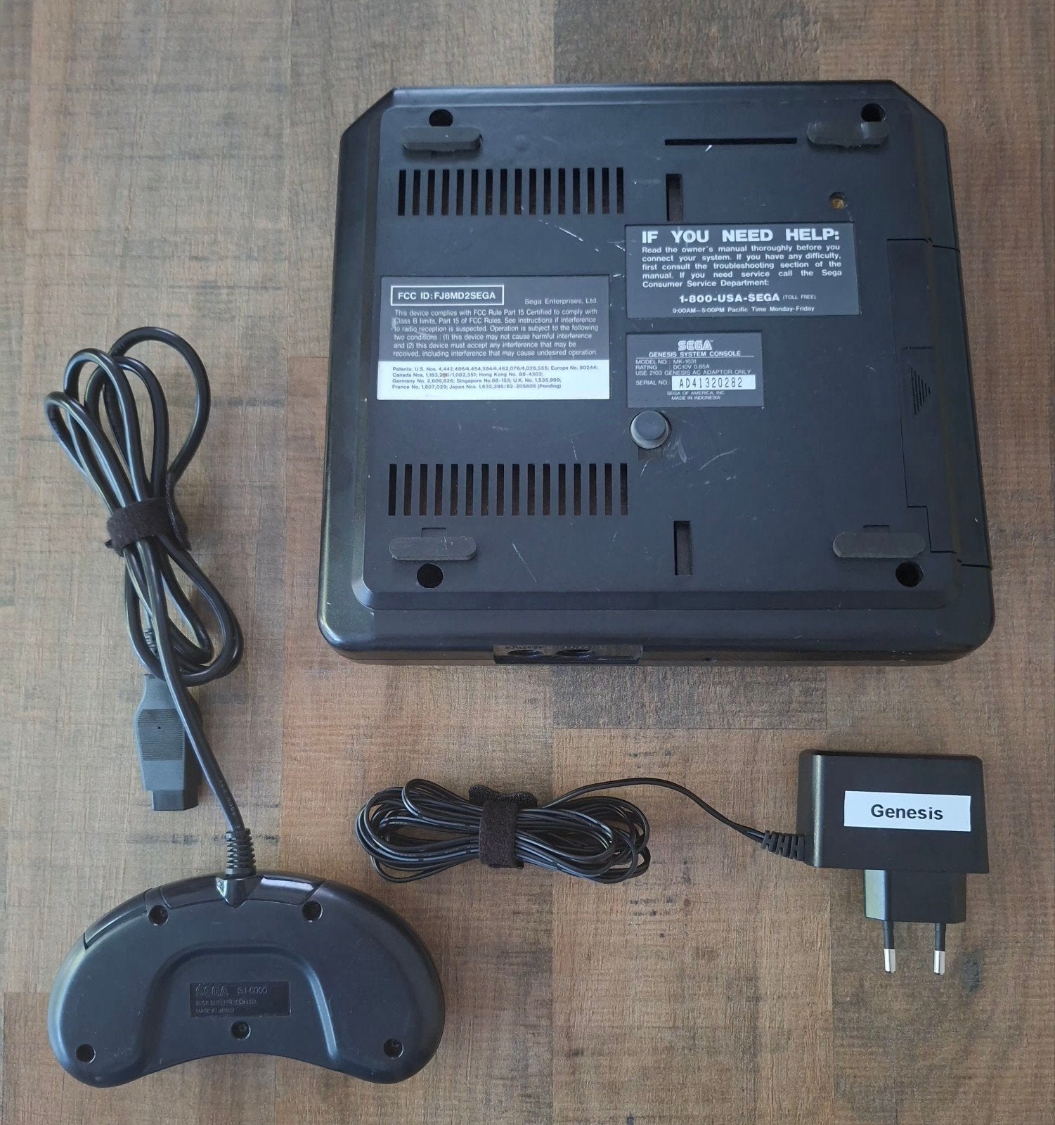 Sega Genesis II + Genesis 32X (in doos) en 2 spellen, Mega Drive, Ophalen of Verzenden, Met 1 controller, Gebruikt