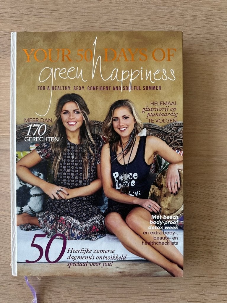Your 50 Days of Green Happiness - Kookboek, Ophalen of Verzenden, Nieuw, Dieet en Voeding