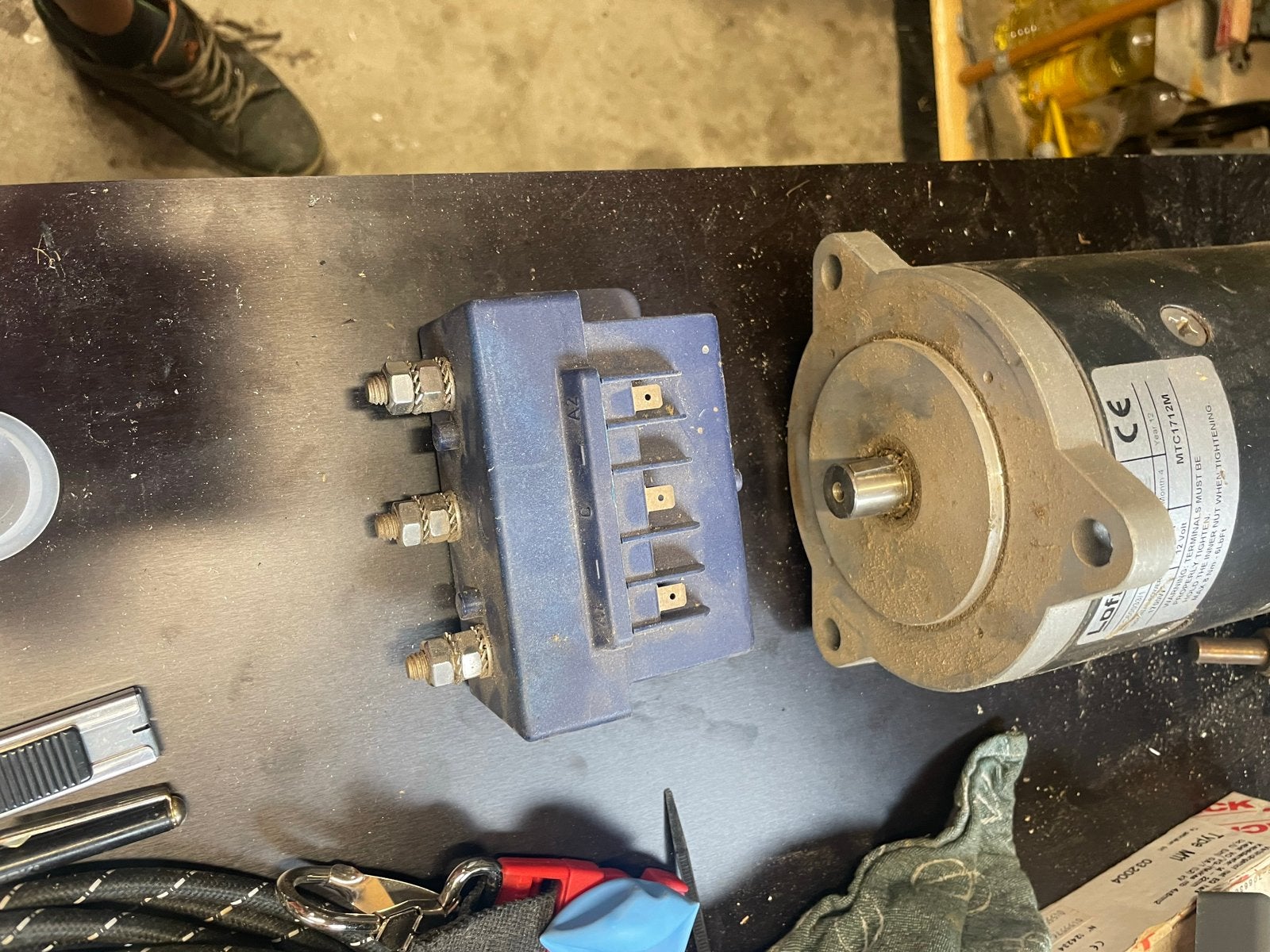 Lofrans' Ankerlier Motor en Control Box 12V, Ophalen, Nieuw, Motor en Techniek