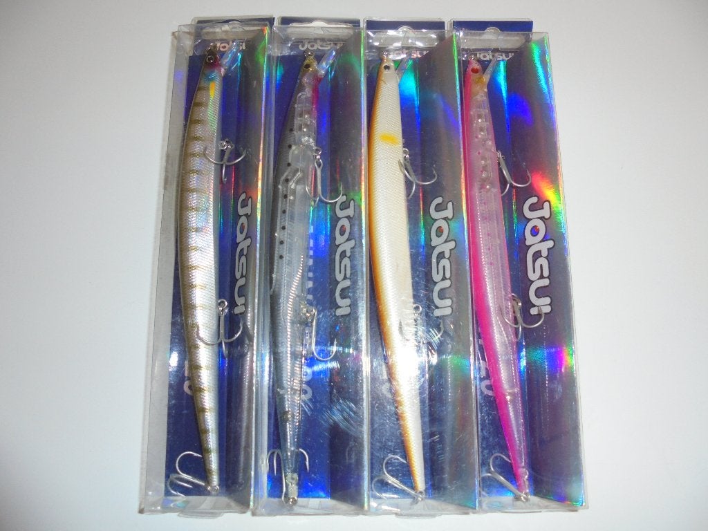 Jatsui Long Minnow 20cm 25g Floating Spinning Nieuw., Ophalen of Verzenden, Nieuw, Overige typen