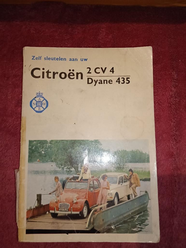 ANWB Handleiding Citroen 2CV4 en Dyane 435, Ophalen