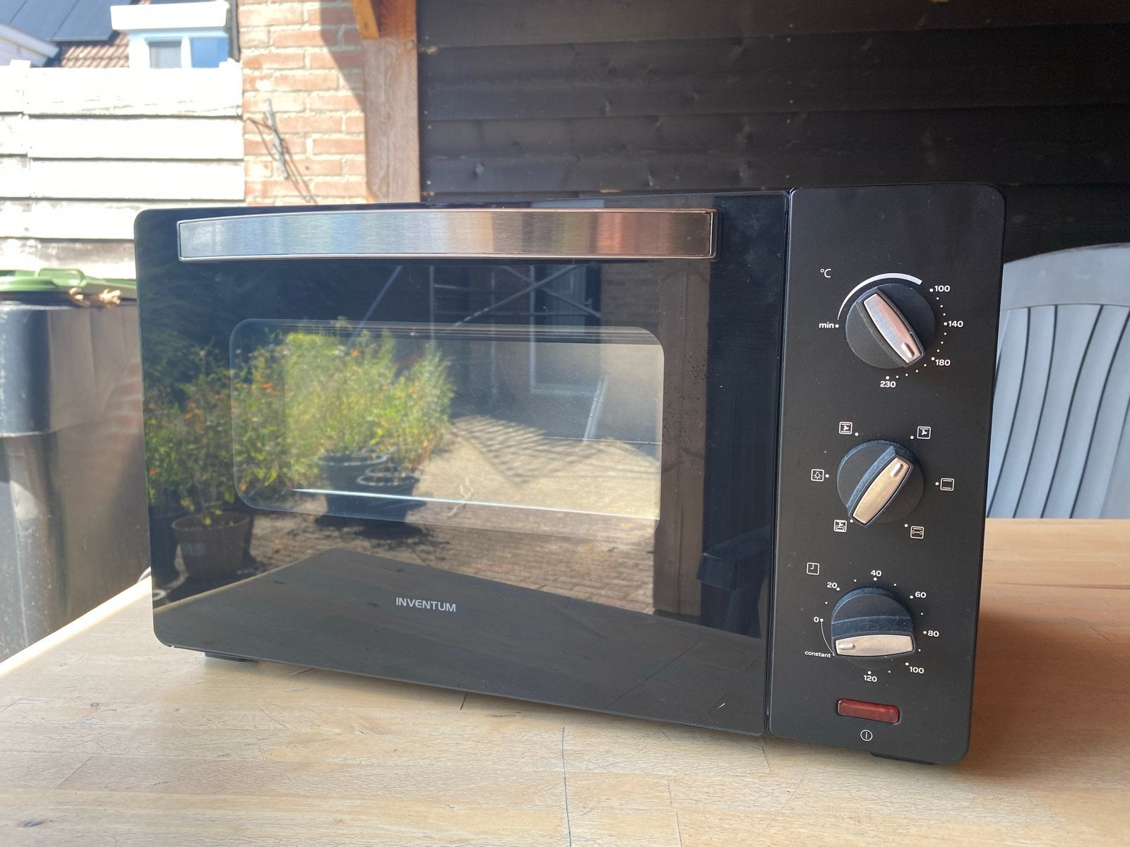 Inventum OV307B Mini-oven, Ophalen, Minder dan 45 cm, Zo goed als nieuw, Inventum