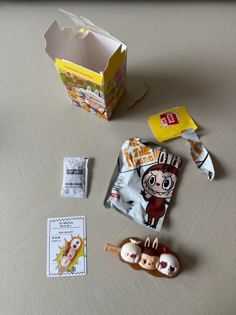 Pop Mart Labubu The Monsters Wacky Mart Figures - Yakitori, Ophalen of Verzenden, Nieuw
