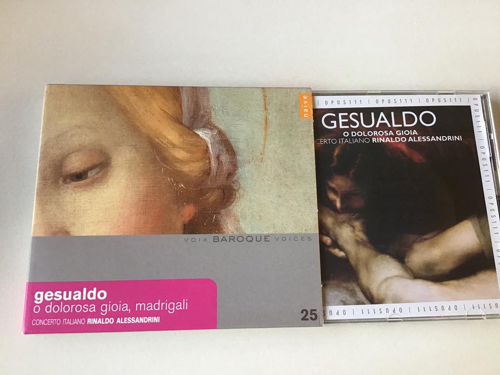 Gesualdo O Dolorosa Gioia, Madrigali / Concerto Italiano, Ophalen of Verzenden, Zo goed als nieuw