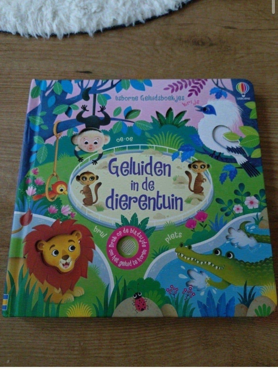 Usborne geluidenboek: geluiden in de dierentuin, Boeken, Ophalen, Gelezen