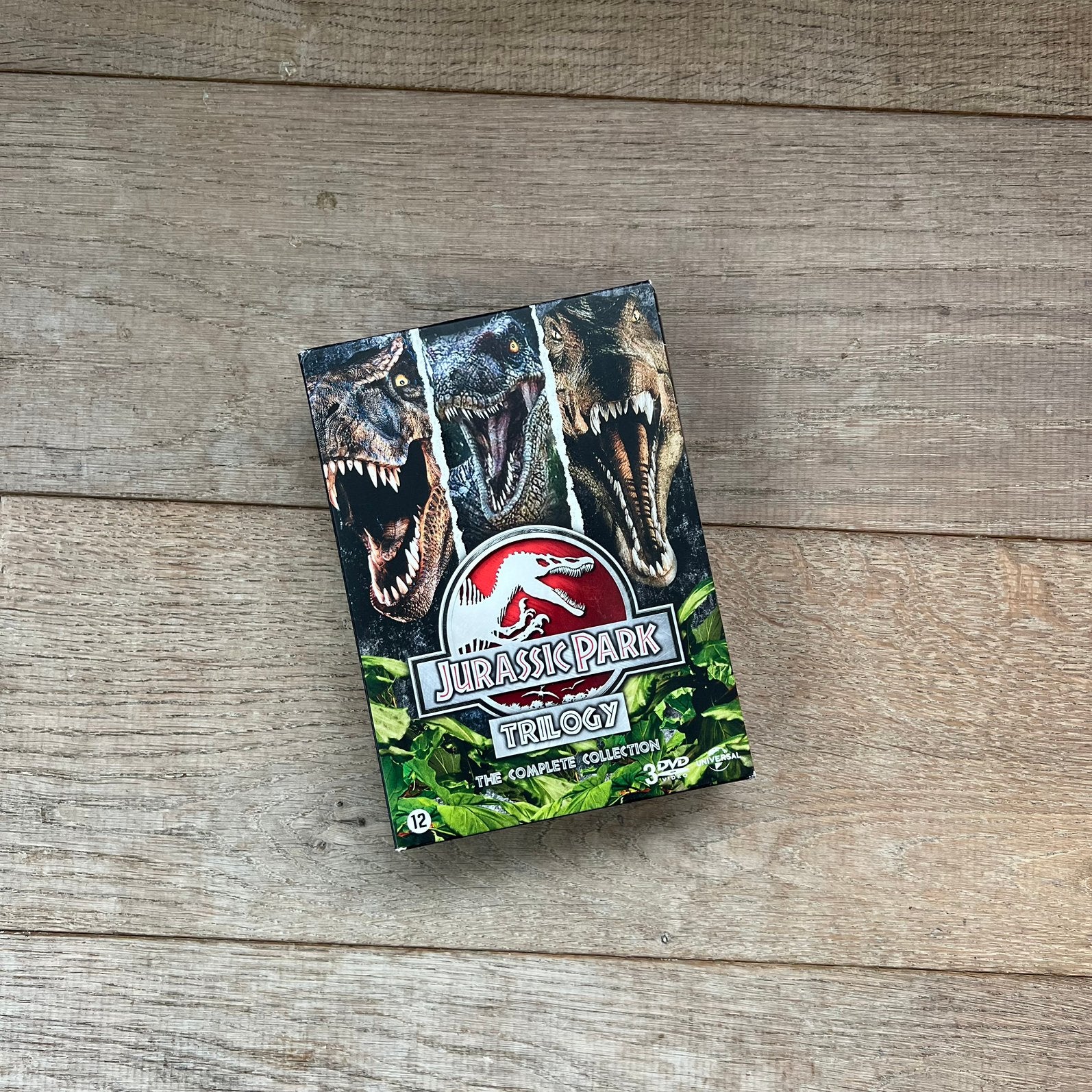 Jurassic Park Trilogy DVD–Complete Collection NL ondertiteld, Gebruikt, Nederlands, Ophalen of Verzenden, Vanaf 12 jaar