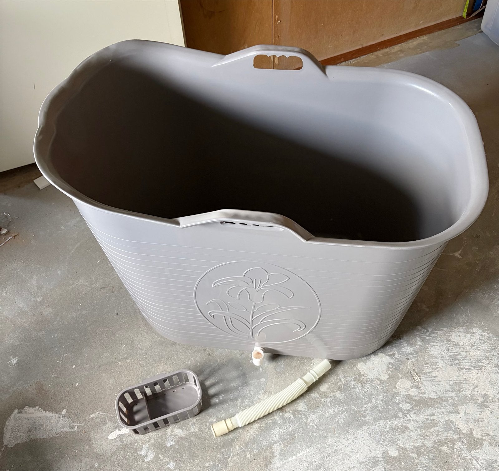 Zitbad 200 liter - Zo goed als nieuw, Ophalen, Zo goed als nieuw, Met bad