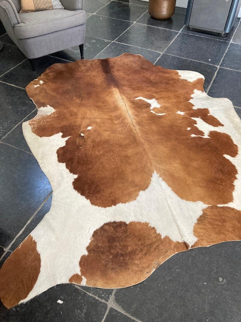 Koeienvel, Ophalen, Gebruikt, 200 cm of meer, Bruin