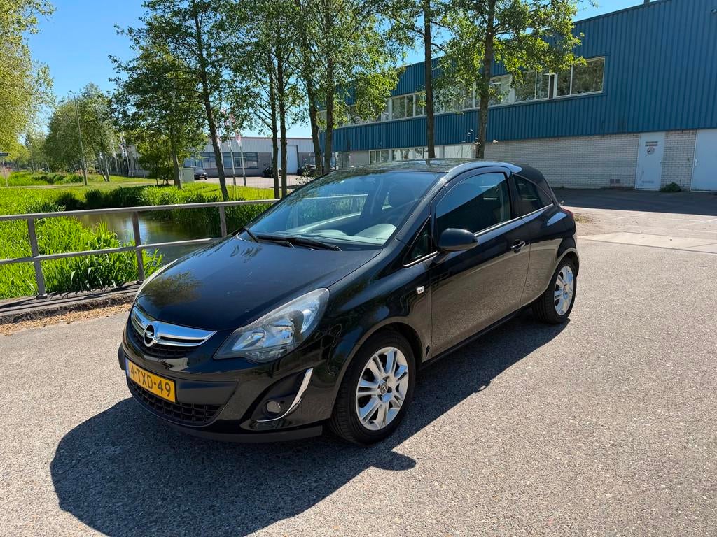 Opel Corsa 1.4-16V Color Edition!2014!Navi!Gr.scherm!Airco!S, Voorwielaandrijving, Euro 5, 1398 cc, Zwart
