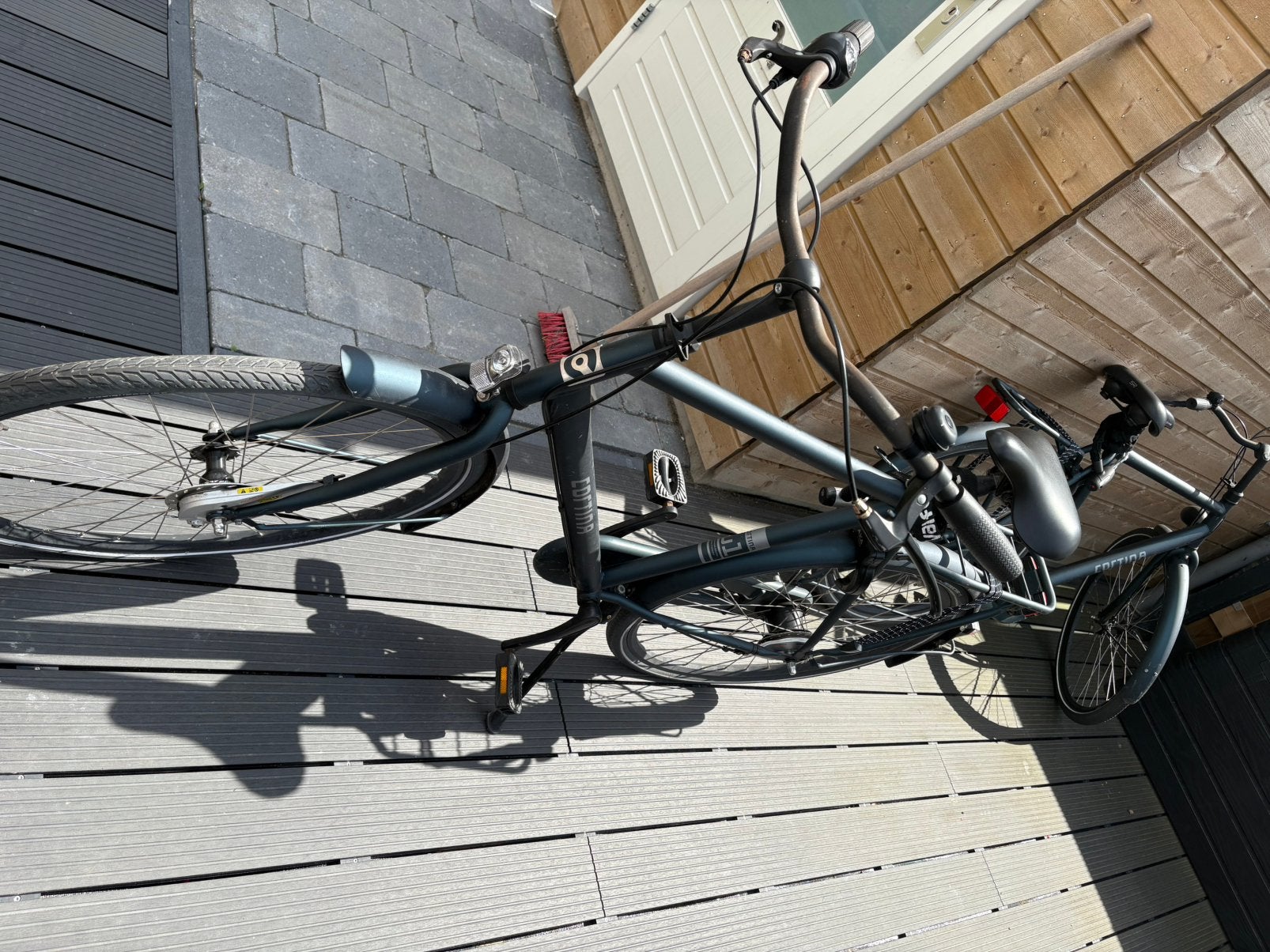 Cortina heren fietsen, Minder dan 10 versnellingen, Gebruikt, 55 cm of meer, Schijfrem