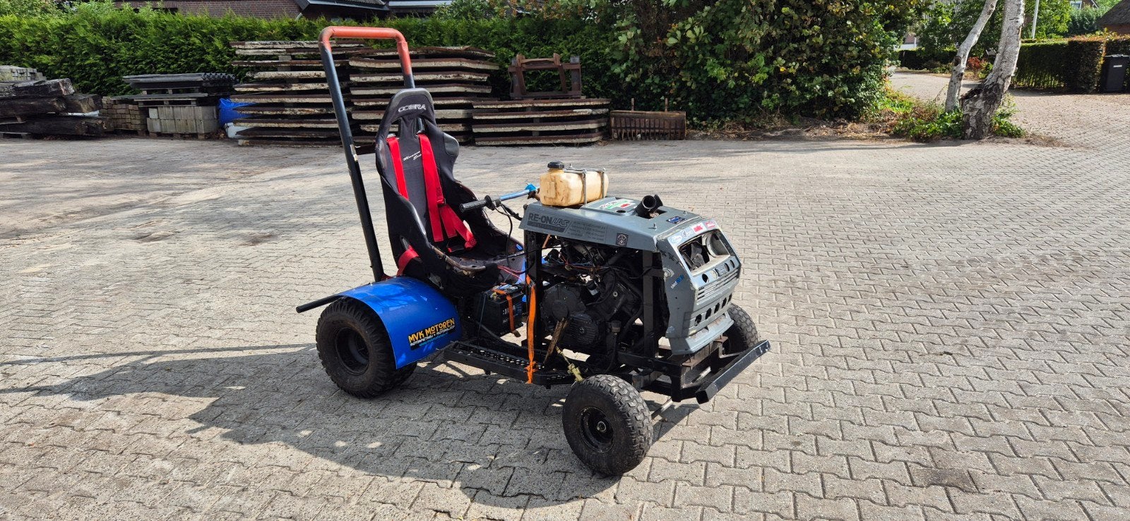 Race zitmaaier, Gebruikt, Elektrische starter, Minder dan 90 cm, Ophalen