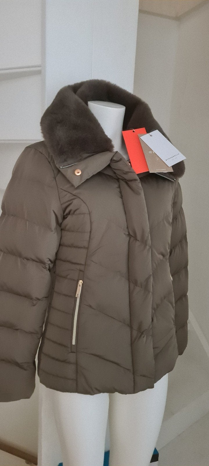 nieuwe warme winterjas S 36 Rino & Pelle, Nieuw, Ophalen of Verzenden, Maat 36 (S), Groen