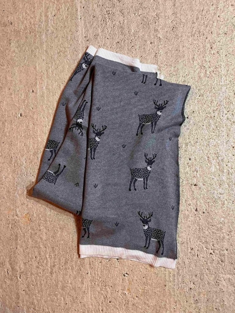 Grand foulard woonkleed rendieren 185/134 cm, Gebruikt, Djt@dejuistetoon.eu, Ophalen of Verzenden, Mon Plaisir 19, Etten-Leur, Netherlands
