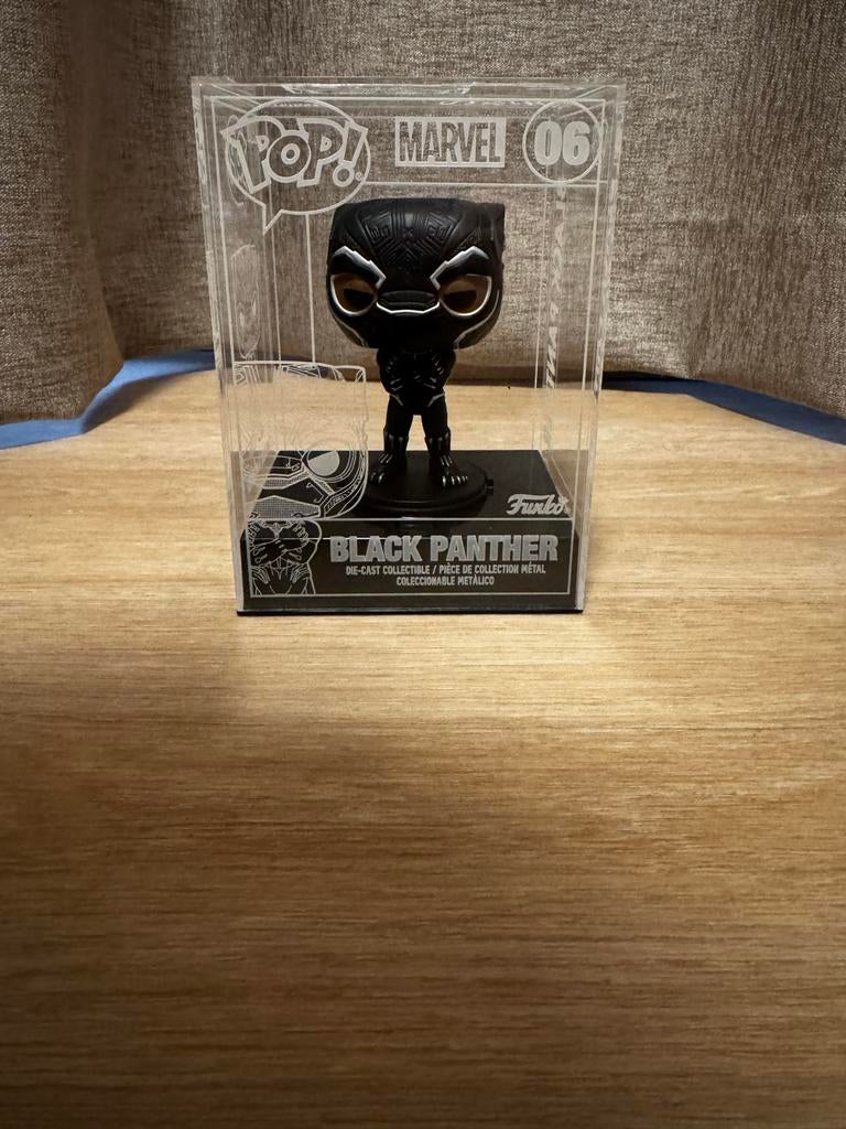 Funko Black Panther die cast edition, Ophalen of Verzenden, Zo goed als nieuw
