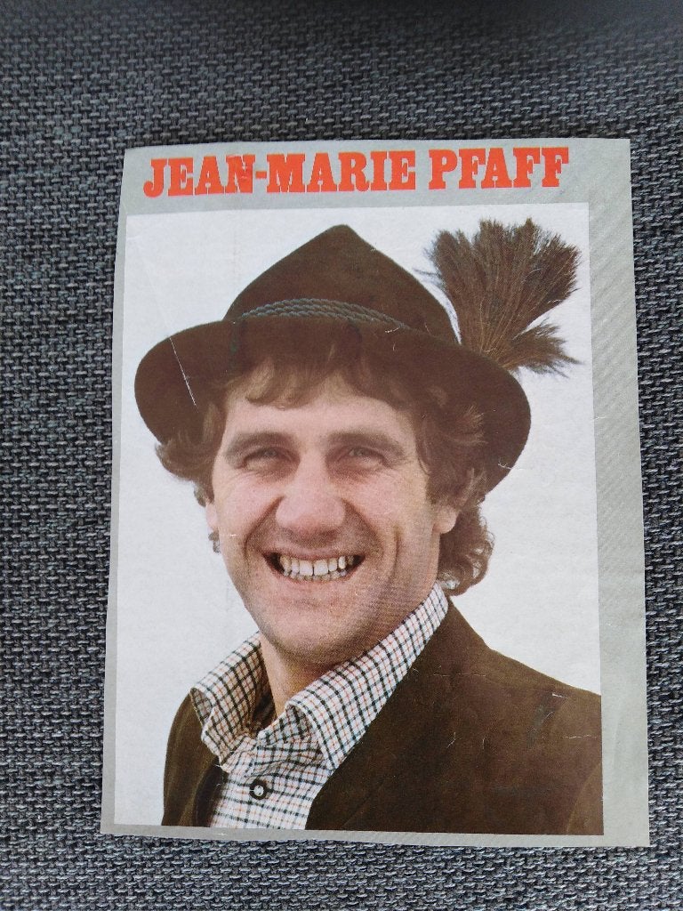 Knipsel - Jean Marie Pfaff, Ophalen of Verzenden, Gebruikt, Buitenlandse clubs, Poster, Plaatje of Sticker