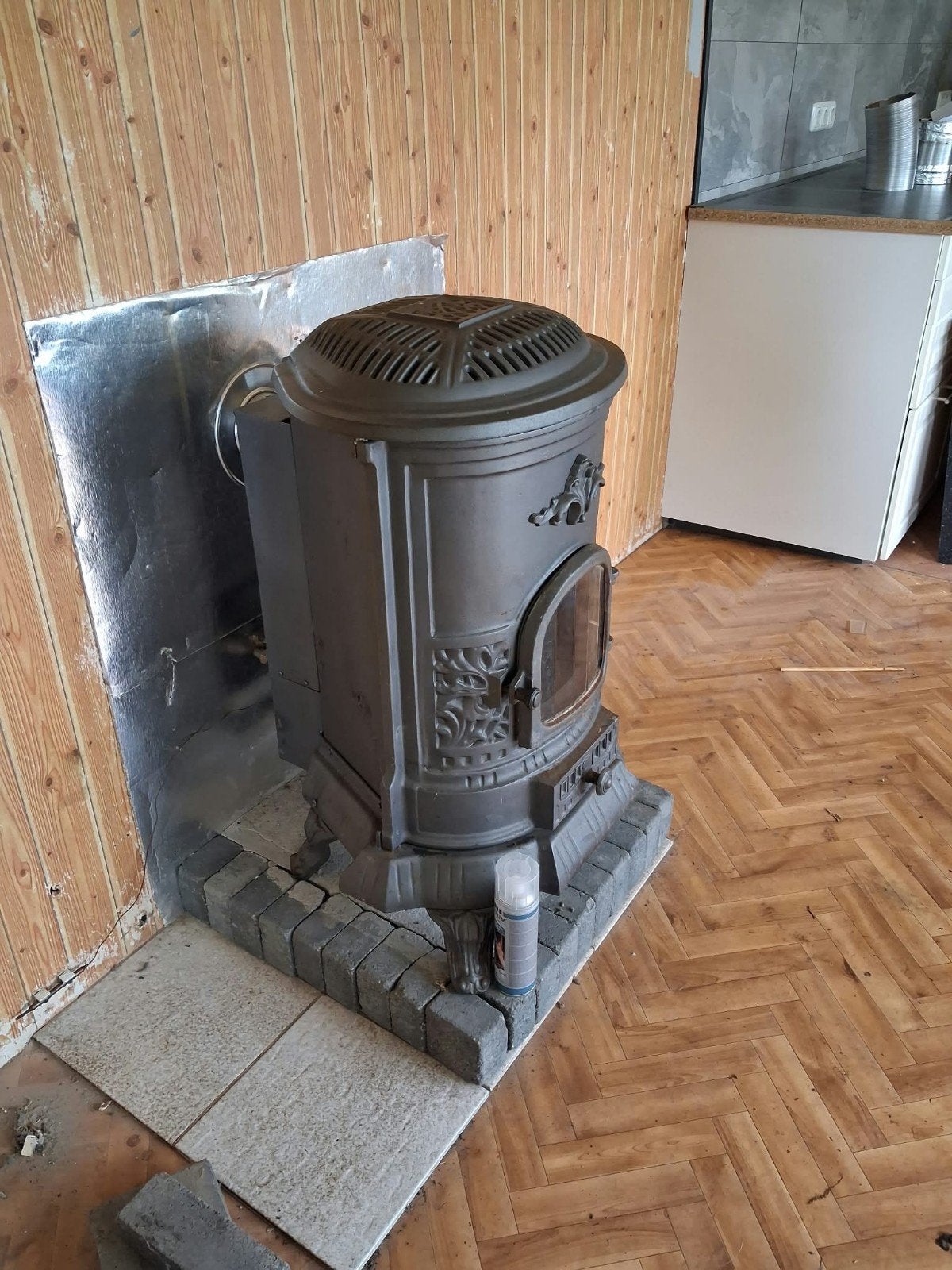 gaskachel, Ophalen, Gas, Gaskachel