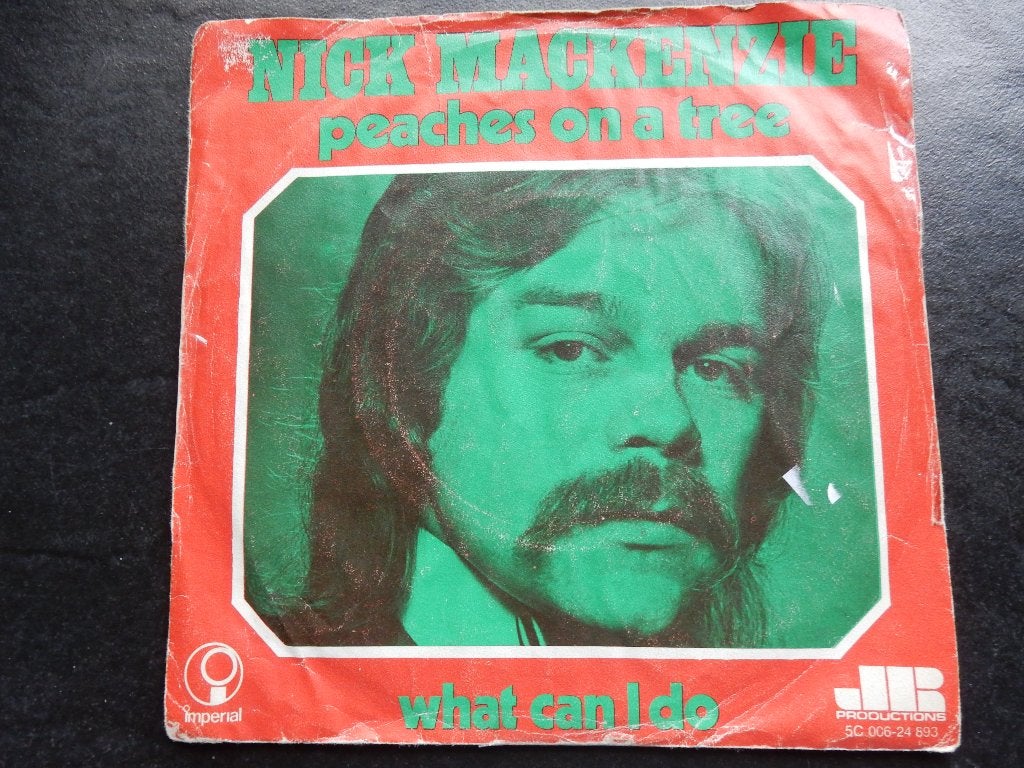 Nick MacKenzie - Peaches on a tree, Cd's en Dvd's, Vinyl Singles, Ophalen of Verzenden, Gebruikt, Pop