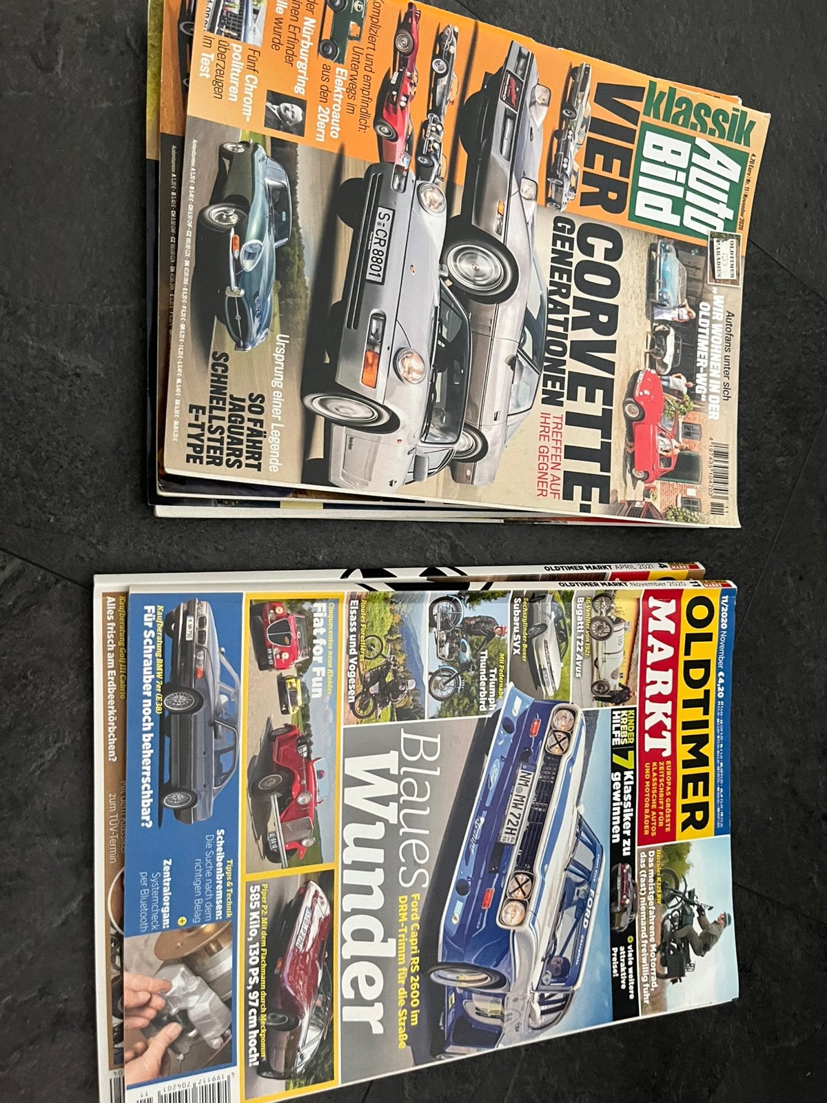 AutoBild Klassik 4x en oldtimer markt 2x, Ophalen of Verzenden, Zo goed als nieuw