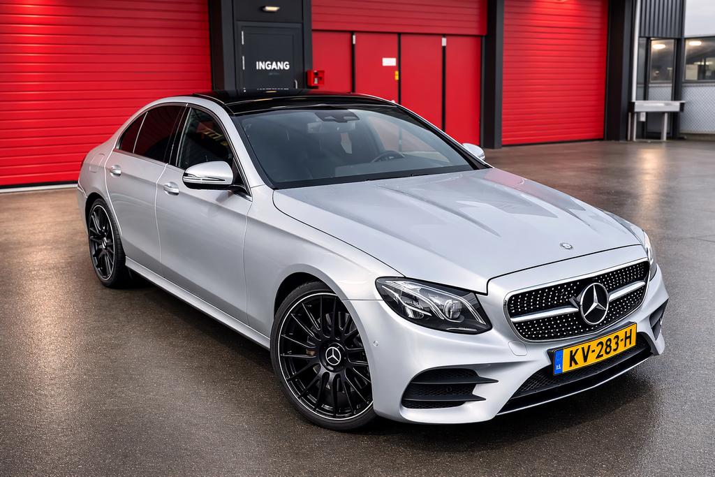 Mercedes-Benz E-Klasse E350 e Plug-in Hybrid 286pk Export, Auto's, Mercedes-Benz, Automaat, Zwart, Dealer onderhouden, Sedan