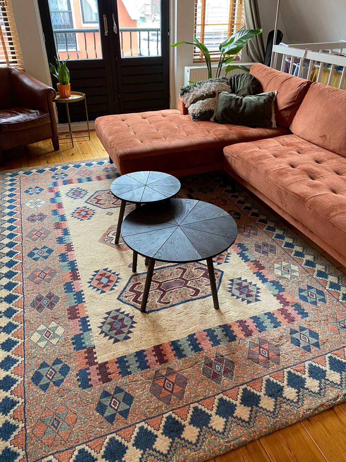 Tapijt vloerkleed, Ophalen, 200 cm of meer, Zo goed als nieuw, 200 cm of meer