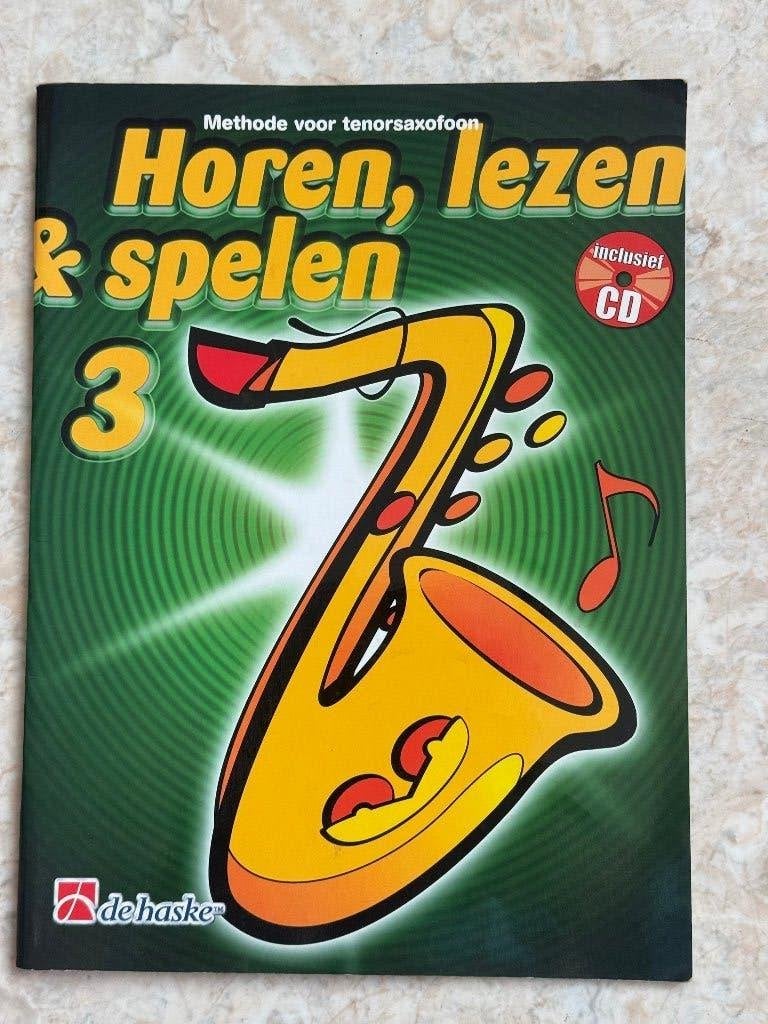 saxofoon lesboeken, Ophalen of Verzenden, Nieuw, Alt