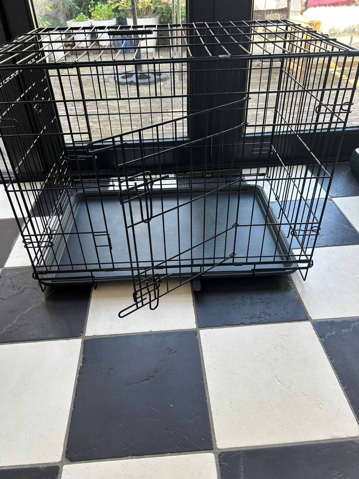 Hondenbench, Dieren en Toebehoren, Ophalen, Hondenkennel, 65 tot 100 cm, Minder dan 75 cm