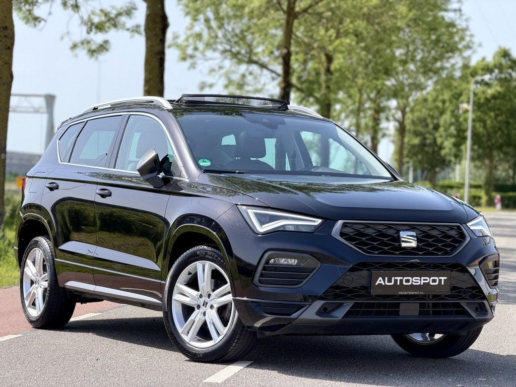 SEAT Ateca 1.5 TSI FR Pano ACC Stoelv. Keyless Sfeerverlicht, Auto's, Automaat, Dealer onderhouden, 4 cilinders, 150 pk