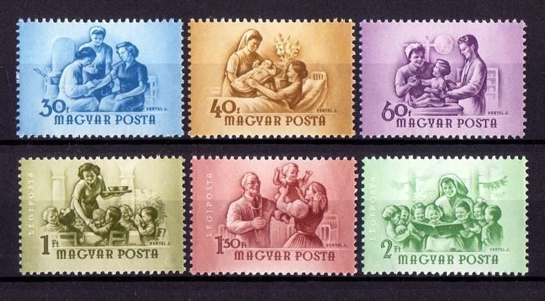 Hongarije, Dag van de Vrouw, Mi. 1364-1369 postfris, Verzenden, Postfris
