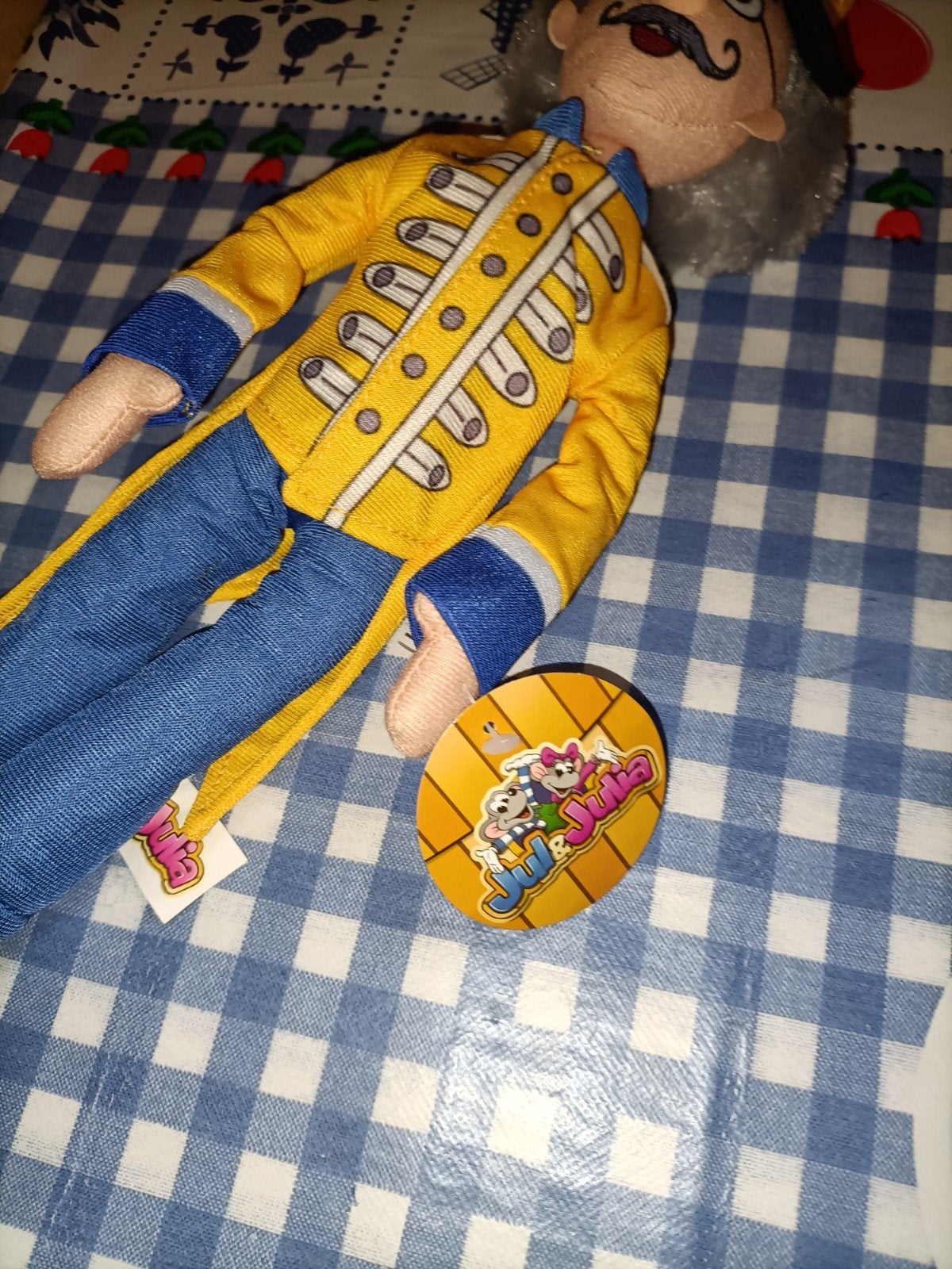 Directeur Kaasgaaf knuffel Julianatoren 34 cm, Ophalen of Verzenden, Zo goed als nieuw, Overige typen