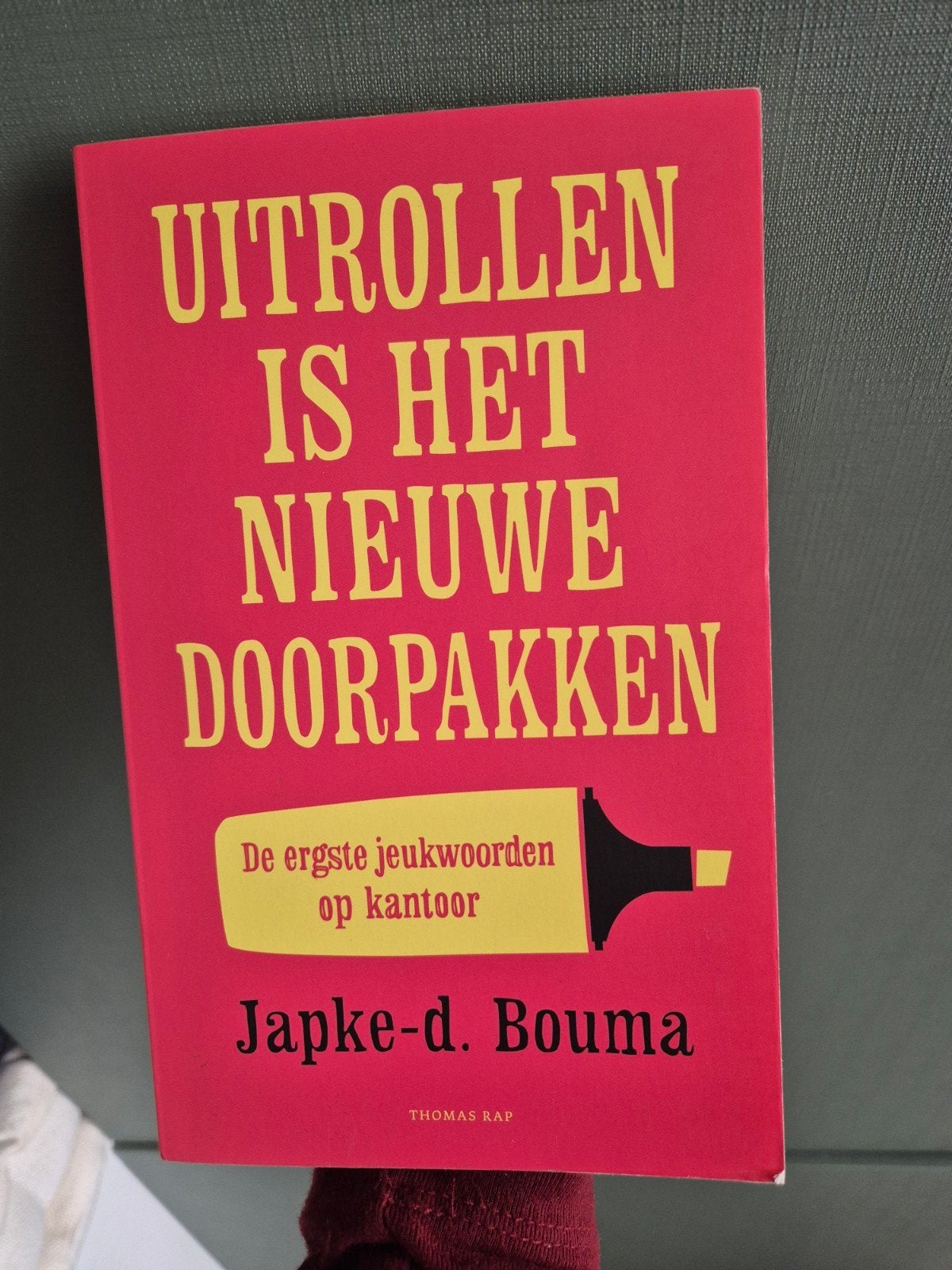 Uitrollen is het nieuwe doorpakken - Japke-d. Bouma, Boeken, Ophalen of Verzenden, Gelezen, Japke-d. Bouma, Nederland