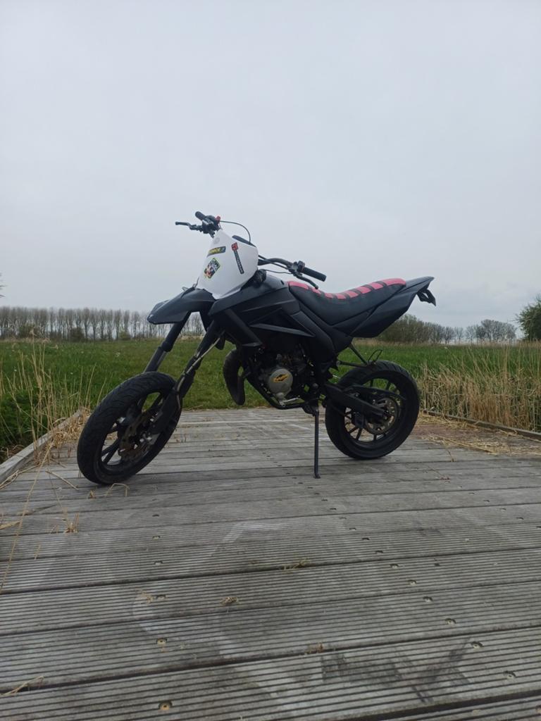 Schakelbrommer 80cc 2 takt geel kenteken, Ophalen, Gebruikt