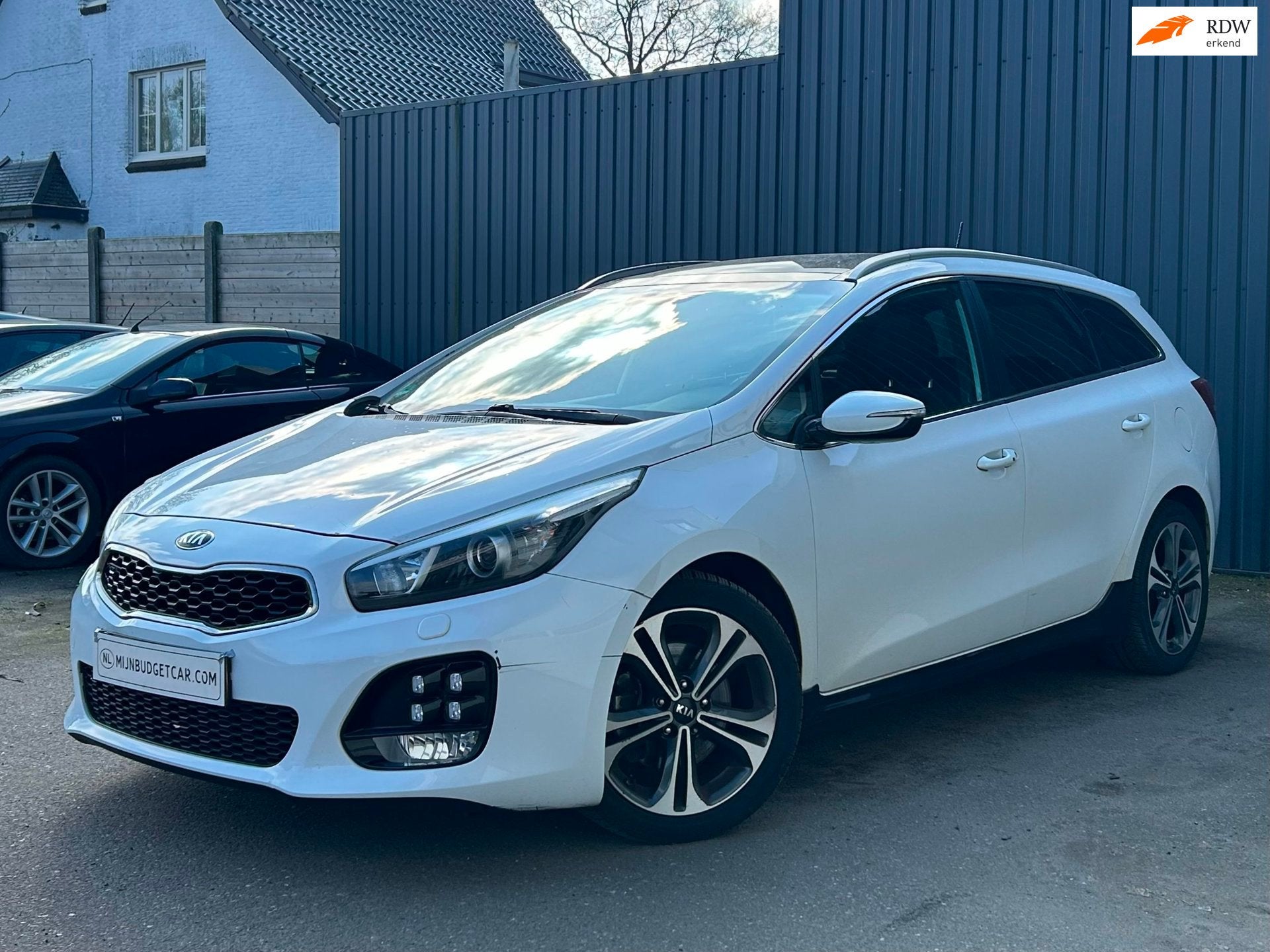 Kia Cee'd Sportswagon 1.0 T-GDi GT-Line, Auto's, Voorwielaandrijving, Gebruikt, Euro 6, Wit