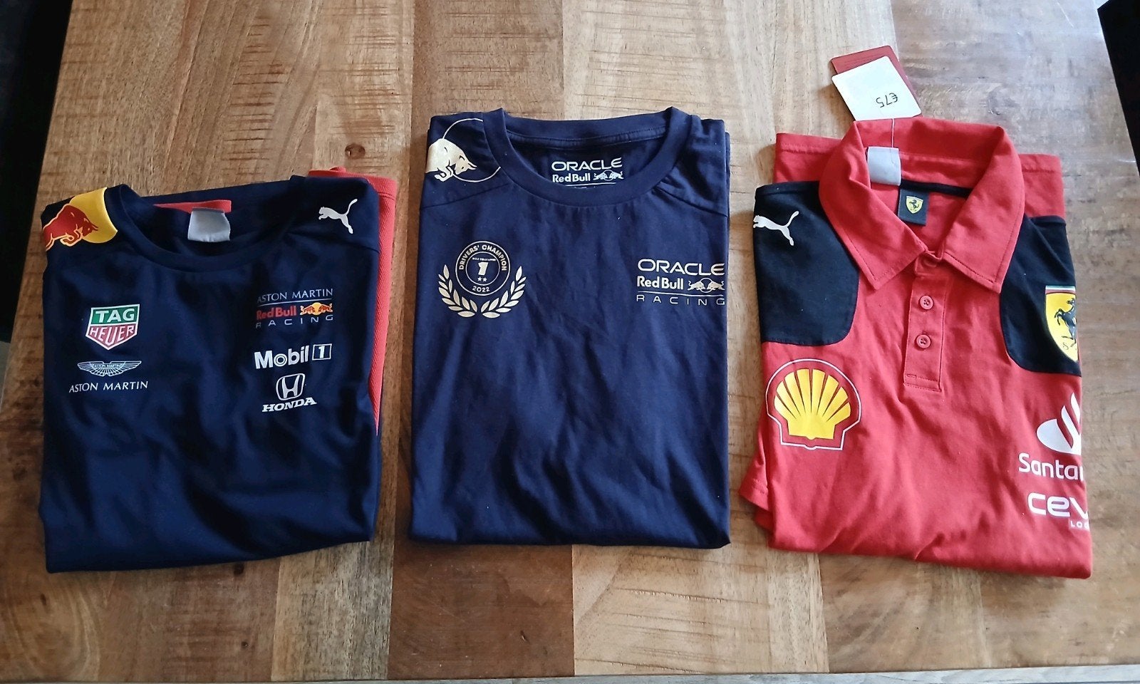 3 shirts red bull / ferrari Puma, Kleding | Heren, Ophalen of Verzenden