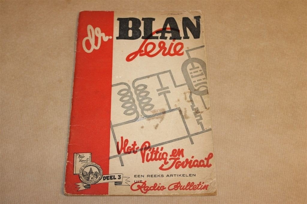 Dr. Blan Serie - Deel 3 - Circa 1948, Ophalen of Verzenden, Gelezen, Bouwkunde