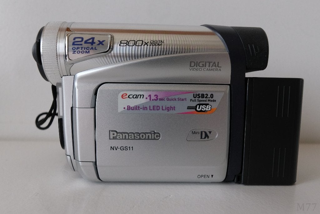 Panasonic NV-GS11 MiniDV Camcorder, Audio, Tv en Foto, Videocamera's Analoog, Ophalen of Verzenden, Overige soorten, Camera
