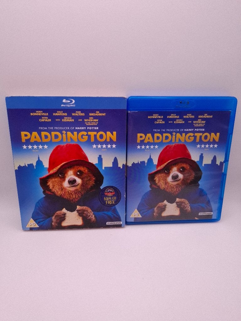 Paddington blu-ray, Engels, Film, Met slipcover/slipcase, Engels