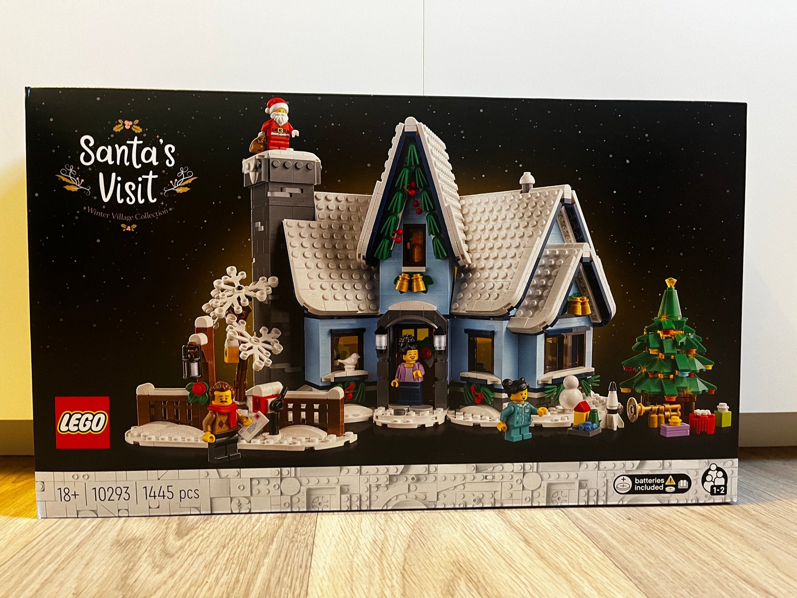 LEGO Santa's Visit (10293) - Winter Village Collectie, Ophalen of Verzenden, Nieuw