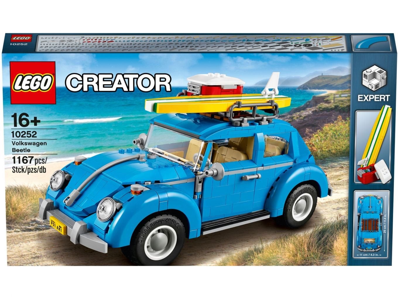 Lego Creator Expert Volkswagen Kever 10252 Nieuw in doos, Ophalen of Verzenden, Nieuw