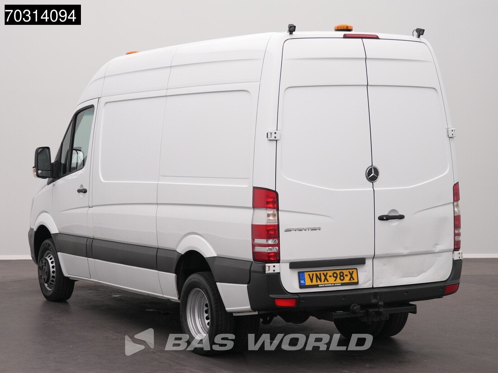 Mercedes Sprinter 416 CDI Dubbellucht L2H2 Trekhaak Navi Air, Auto's, Bestelauto's, Stof, Gebruikt, 4 cilinders, 2000 kg