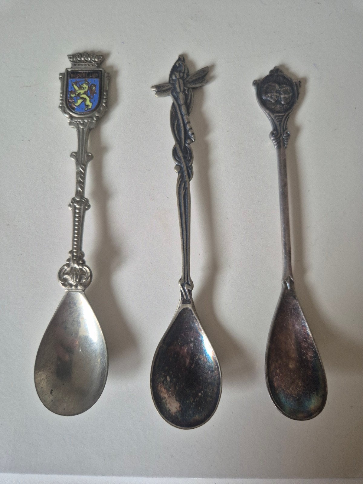 3 oude lepeltjes, Antiek en Kunst, Ophalen of Verzenden